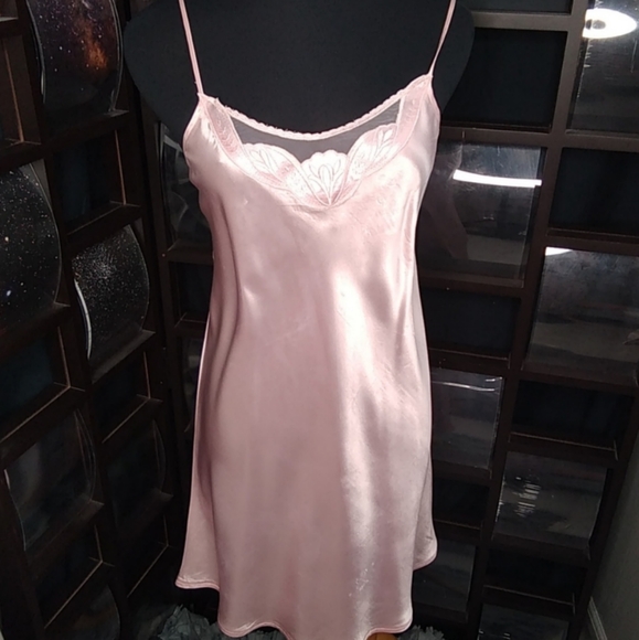 Other - Dream Shoppe Pink THICK Luxurious Satin Acetate Nightgown